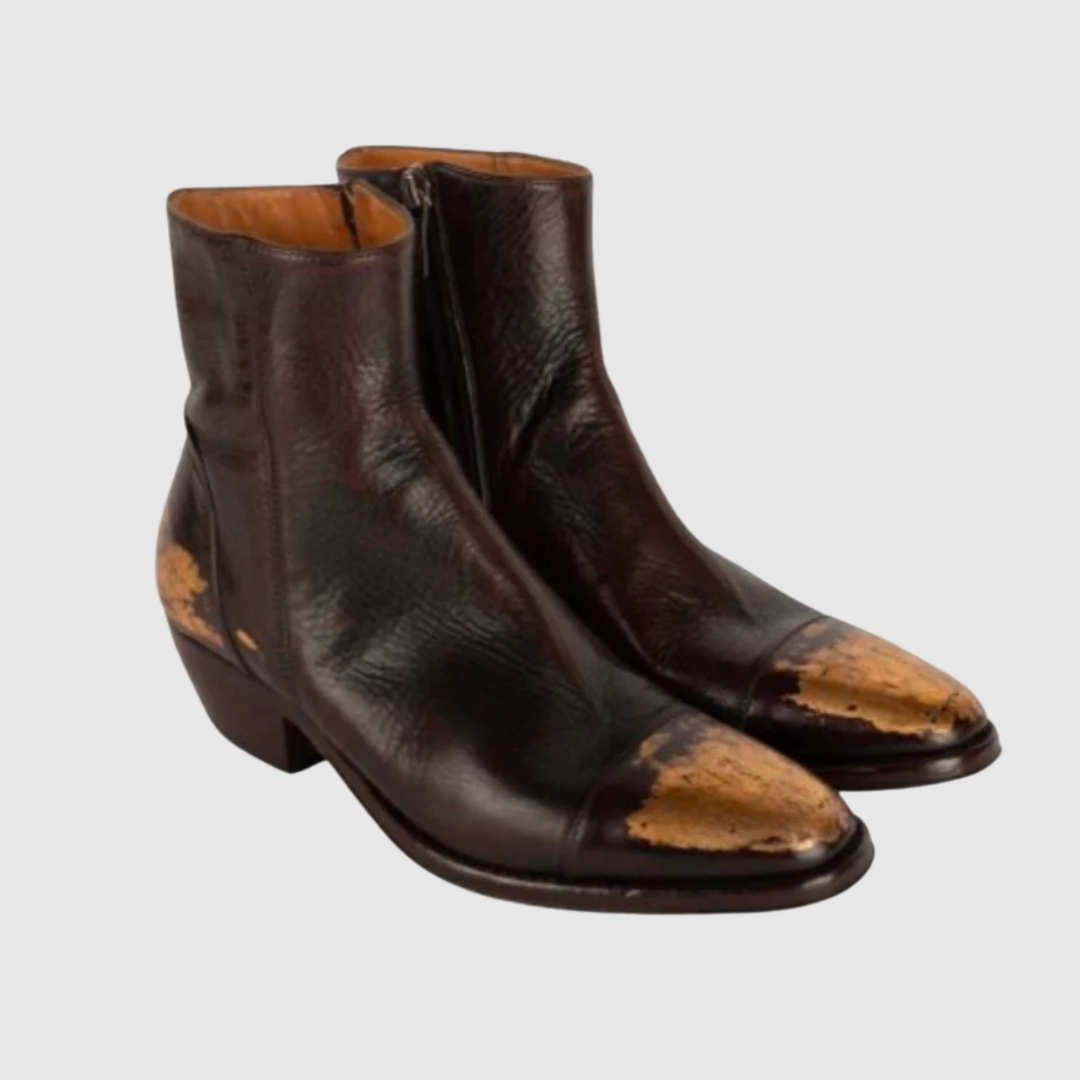 Alberto Fasciani Megan Mexico Ankle Boots in Sequoia