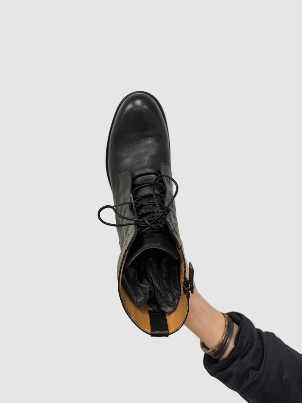 Alberto Fasciani Camil Lace Up Boot in Black
