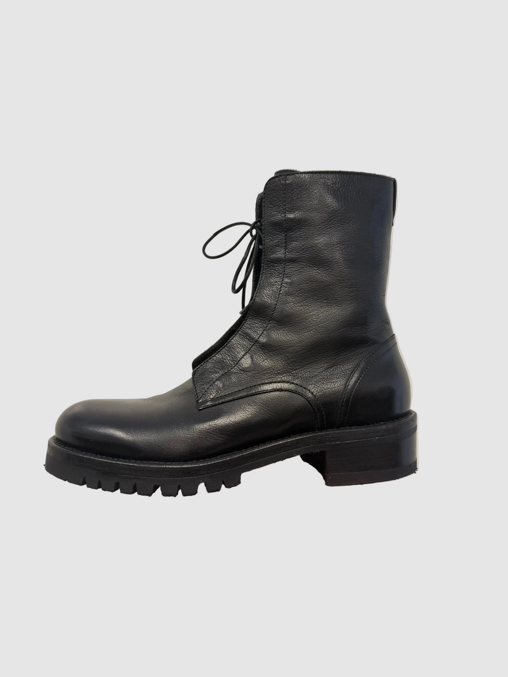 Alberto Fasciani Camil Lace Up Boot in Black