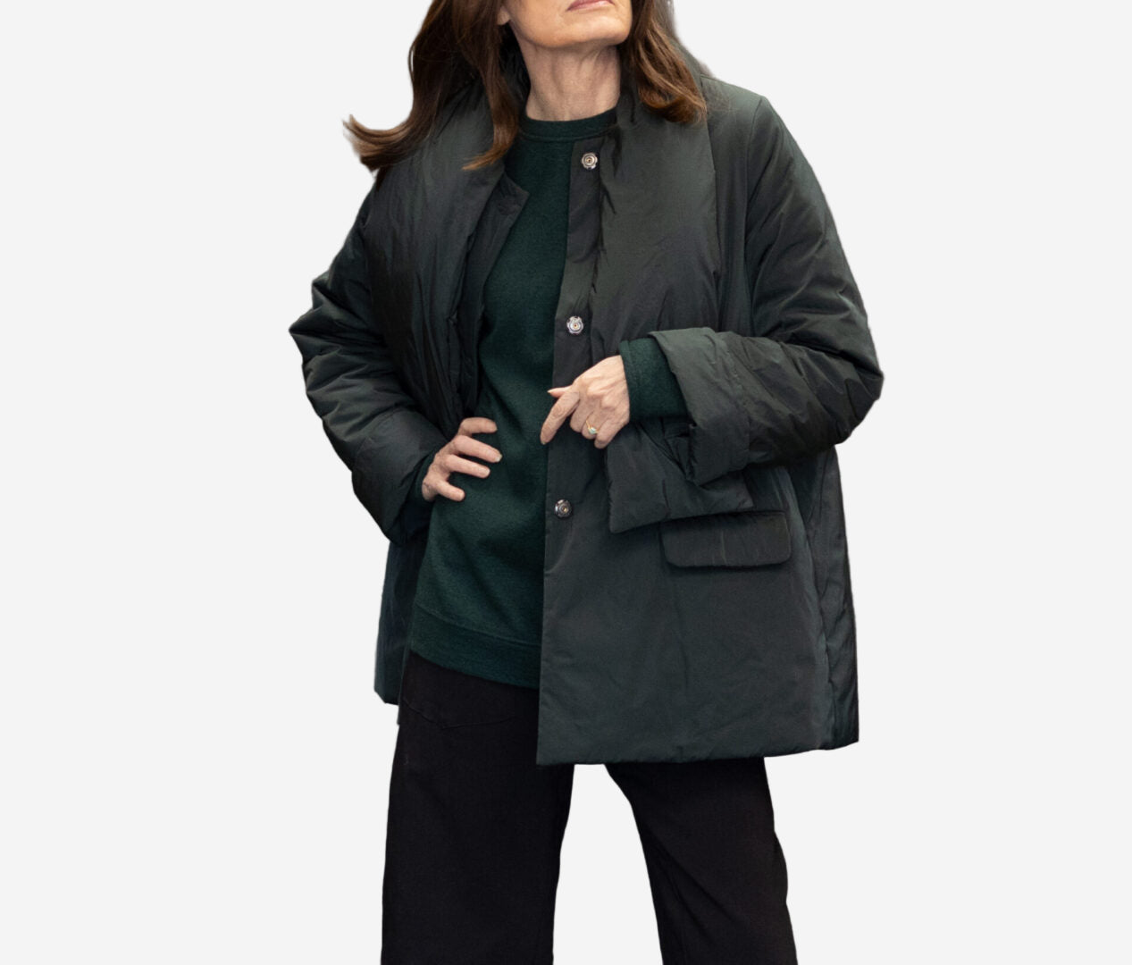 Katharina Hovman Winter Jacket in Nori