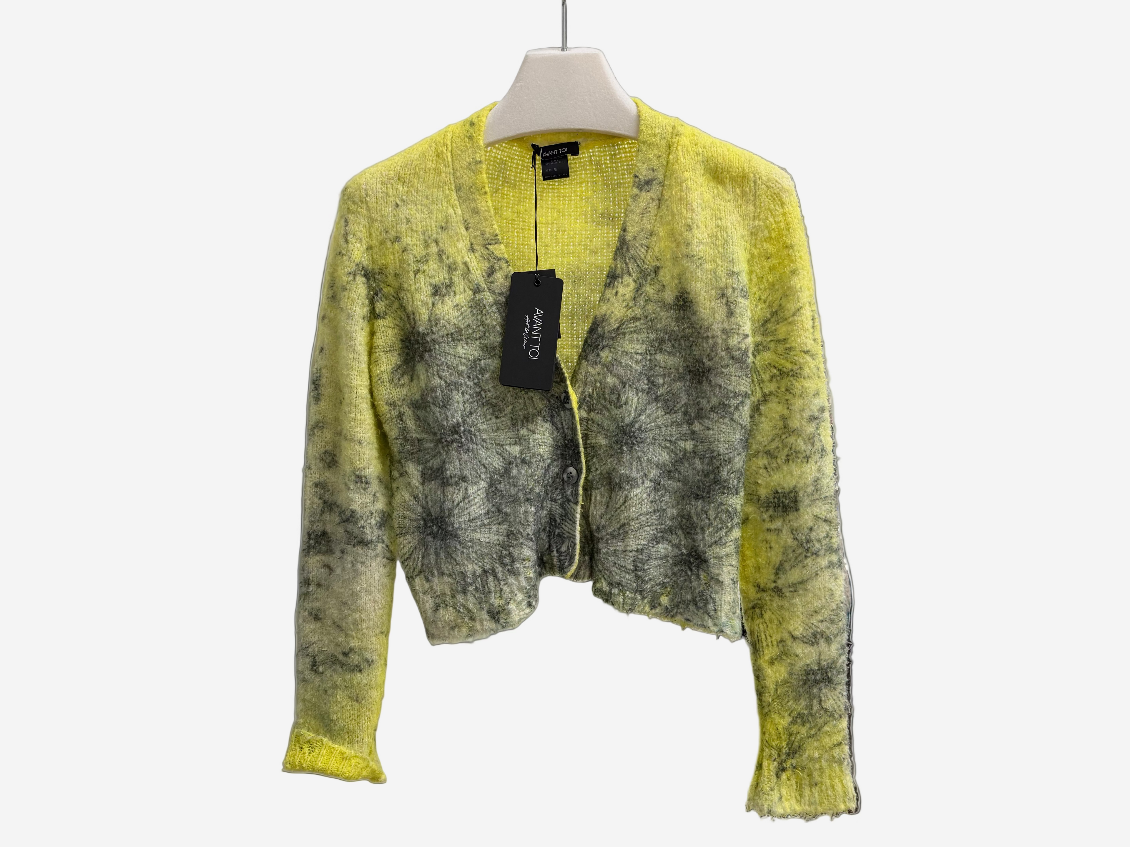 Giallo Fluo Avant Toi Daisy Cardigan