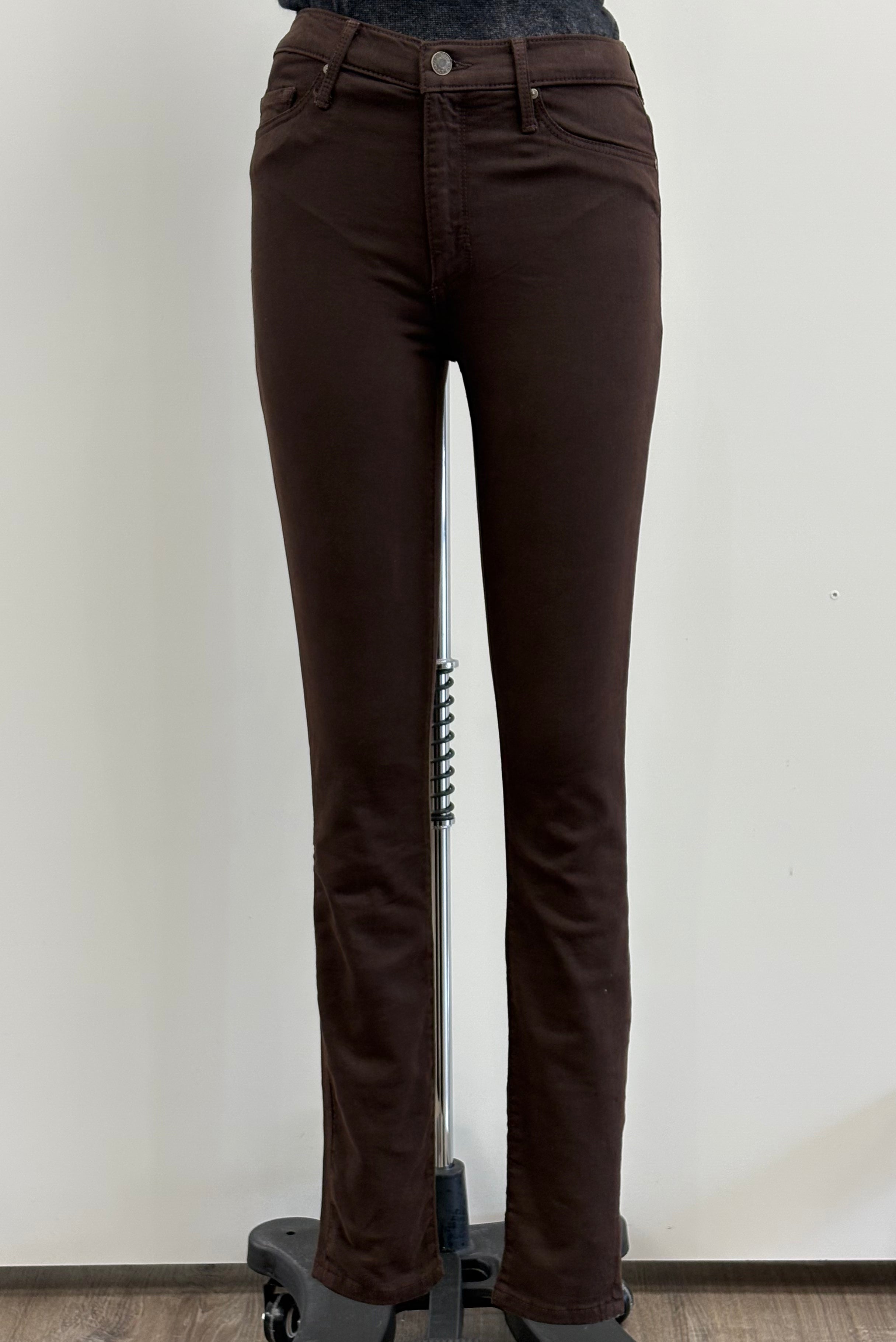 Black Orchid Gigi High Rise Jean in Raisin
