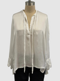 Jaga Moulin Blouse in White