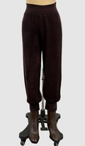 Avant Toi Cashmere & Wool Joggers in Nero Seppia