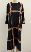 Gilda Midani 3/4 Sleeve Maria Dress in Burning