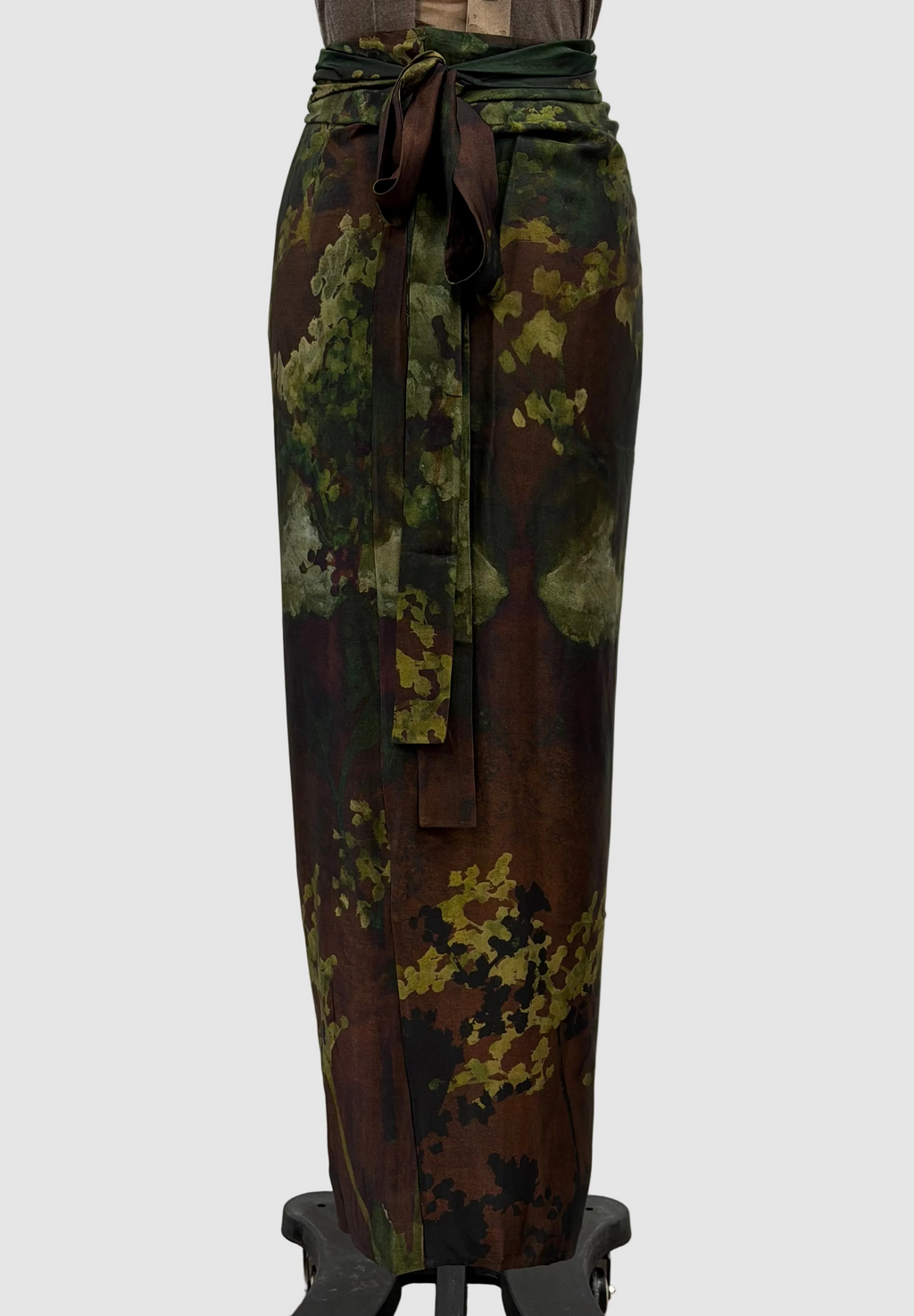 Masnada Silk Pareo In Nightshade