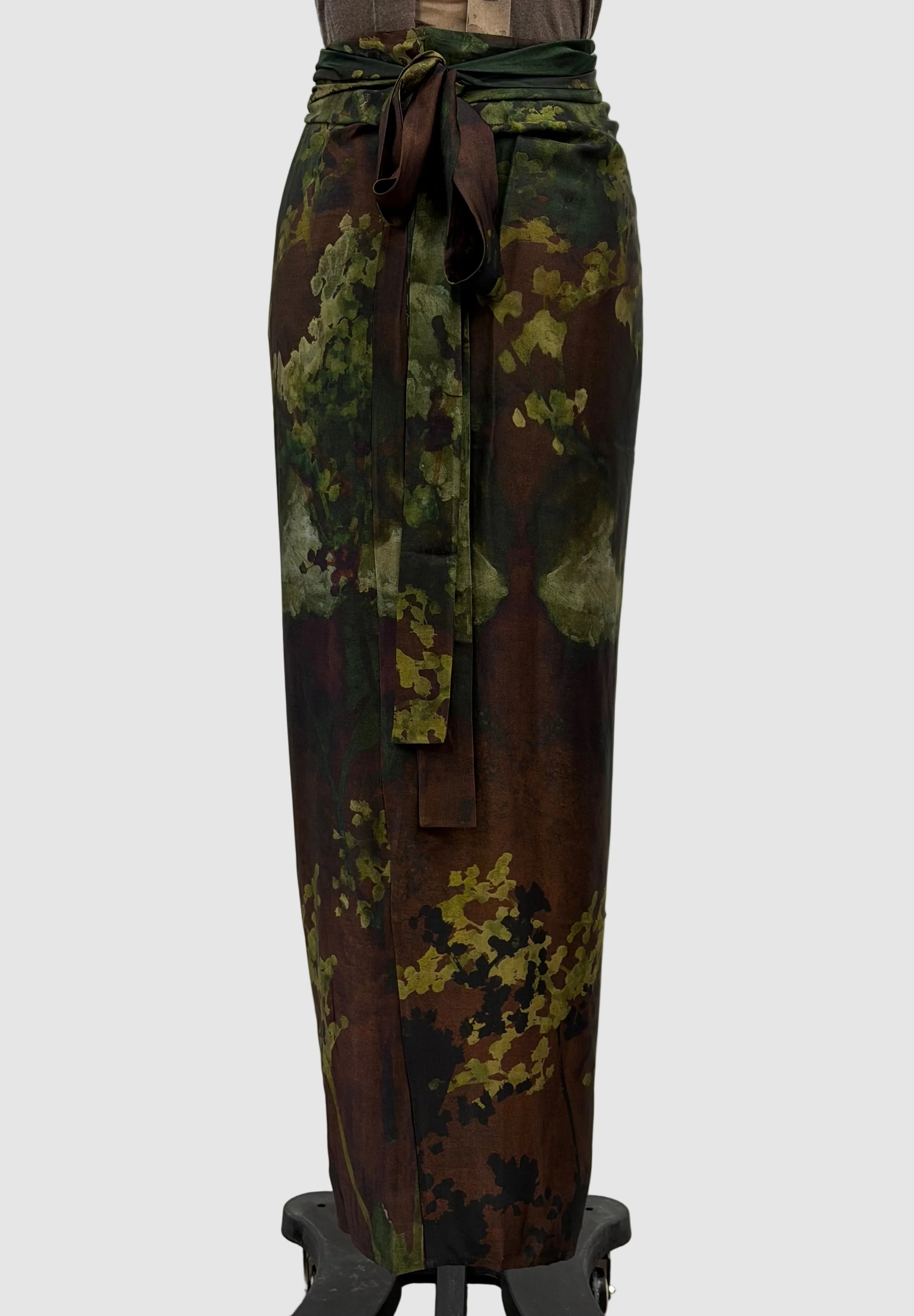 Masnada Silk Pareo In Brocade
