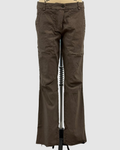 Masnada Stretch Linen Pants In Dust