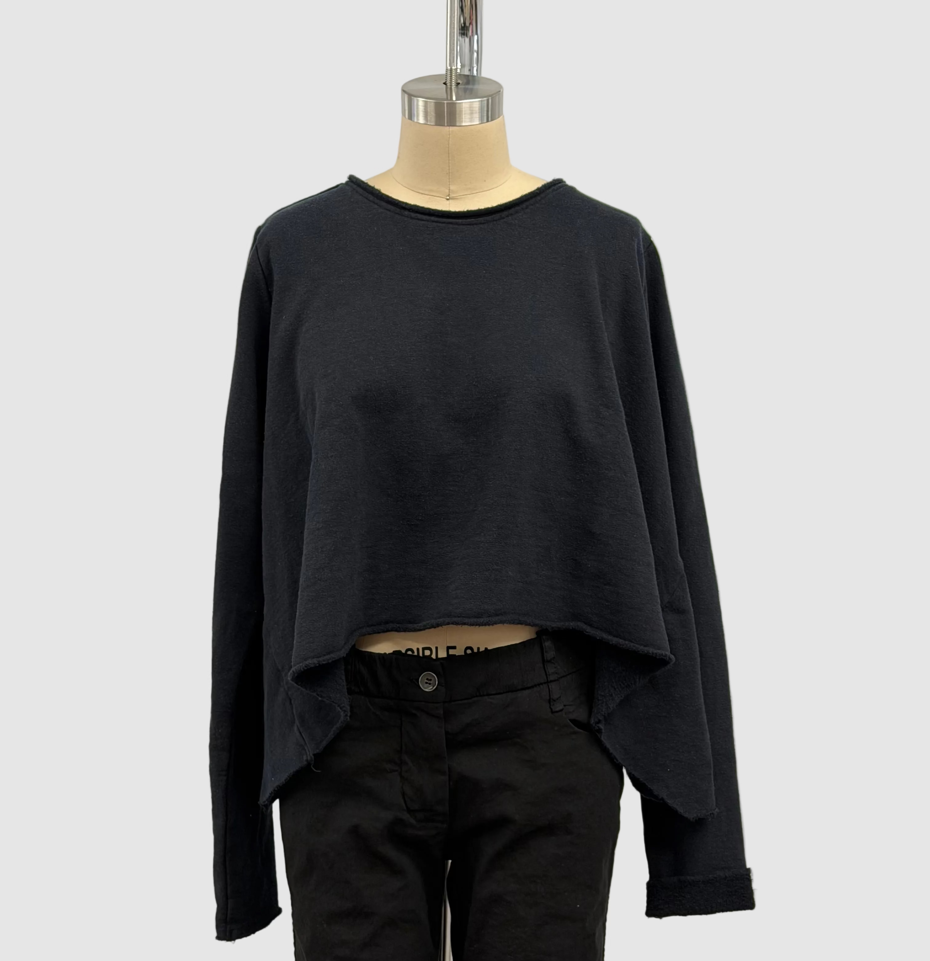 Privatsachen Glamgone Hanfsweat Shirt In Kaviar