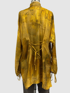 Masnada Ladies Viscose Shirt In Brocade