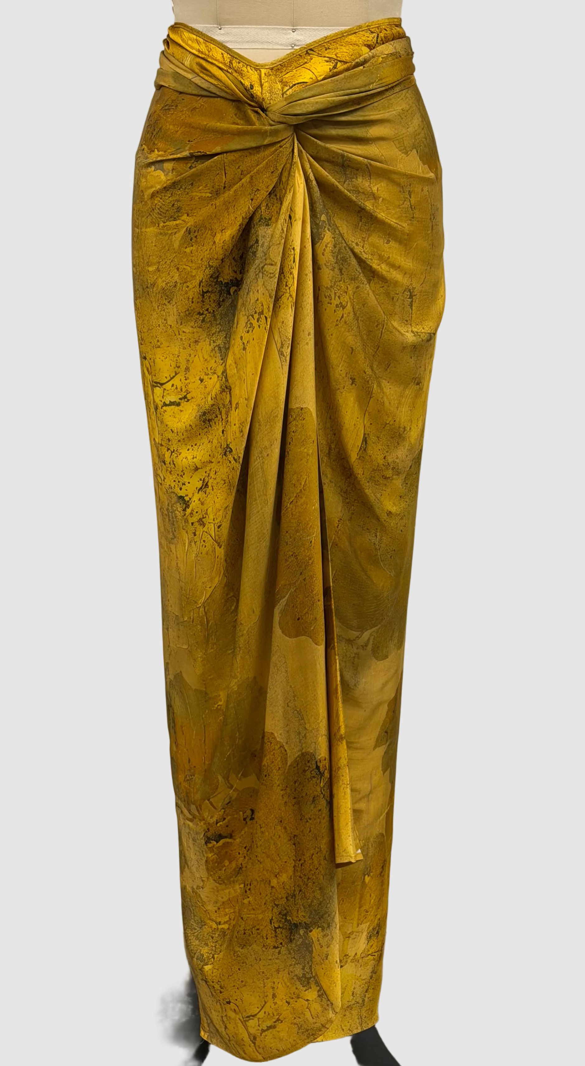 Masnada Silk Pareo In Brocade