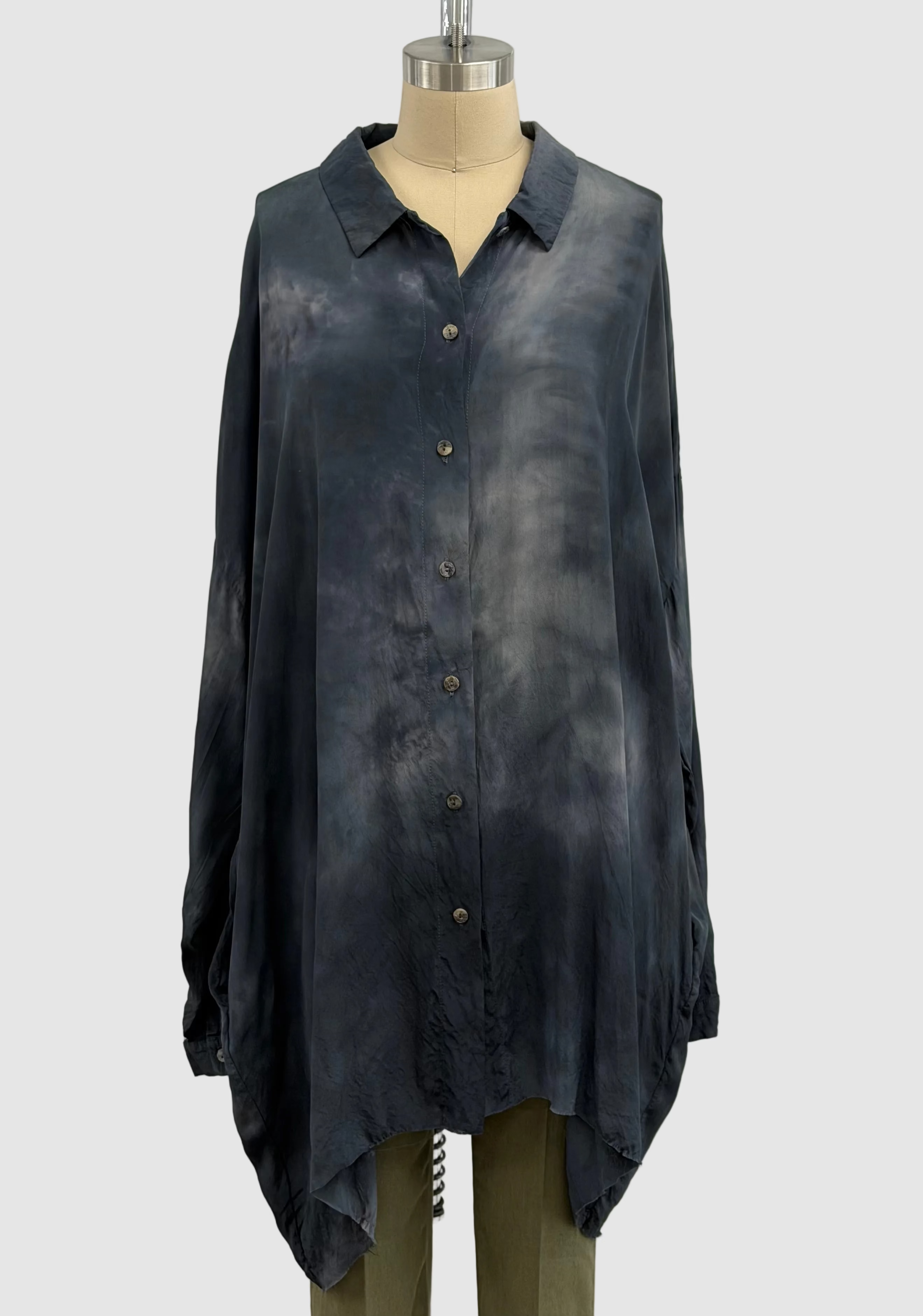 Privatsachen Ehrgewebe Oversized Shirt in Satt