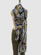 Printed Artworks Audrey Hepburn Scarf in Purple