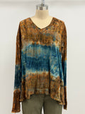 Gilda Midani Trap Long Sleeve Tee in Green Blitz