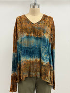 Gilda Midani Trap Long Sleeve Tee in Green Blitz