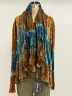 Gilda Midani Trap Long Sleeve Tee in Green Blitz