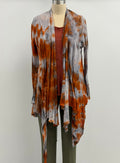 Gilda Midani Cardigan in Steel Blitz