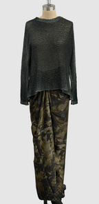 Masnada Silk Pareo In Bleach