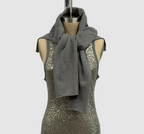 Lars Andersson Long Sequin Bias Tank Dress In Cement