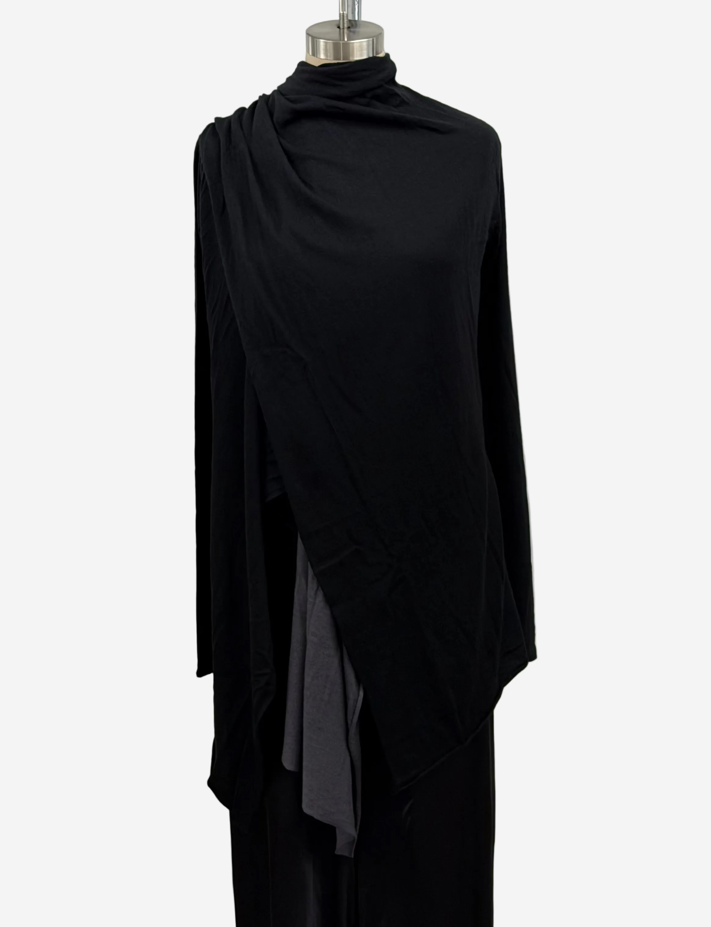Lars Andersson Superfine Merino Shawl Cardigan in Taupe Ombre