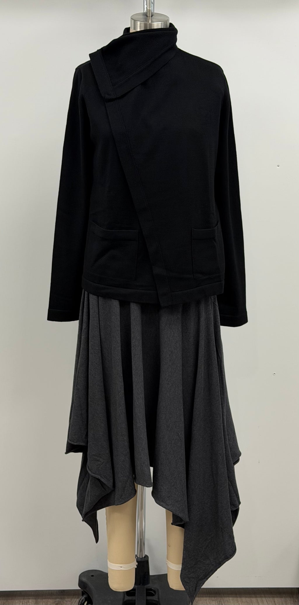 Lars Andersson Handkerchief Skirt with Yolk in Tripoli