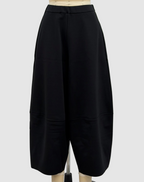PierAntonio Gaspari Punto Milano Black Wide Leg Pant