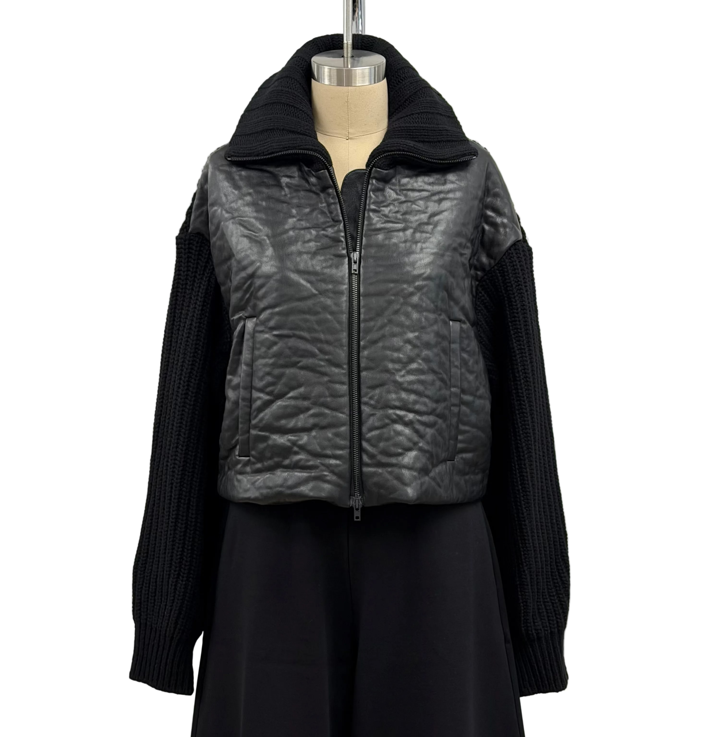 PierAntonio Gaspari Crash Napa Bomber in Black