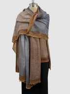 Soren Crew in Hand-Dyed Cashmere in French Roast