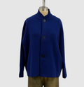 Oyuna Boxy Fit Wind Jacket in Ink-Ocean