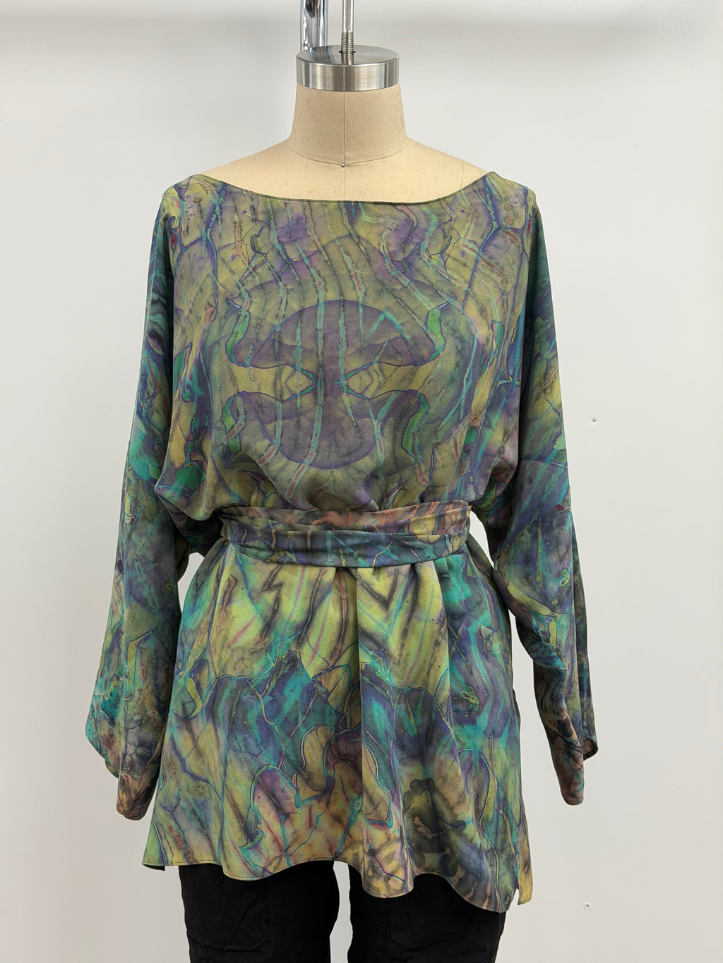 Carter Smith Mary Top with Scarf in Multicolor