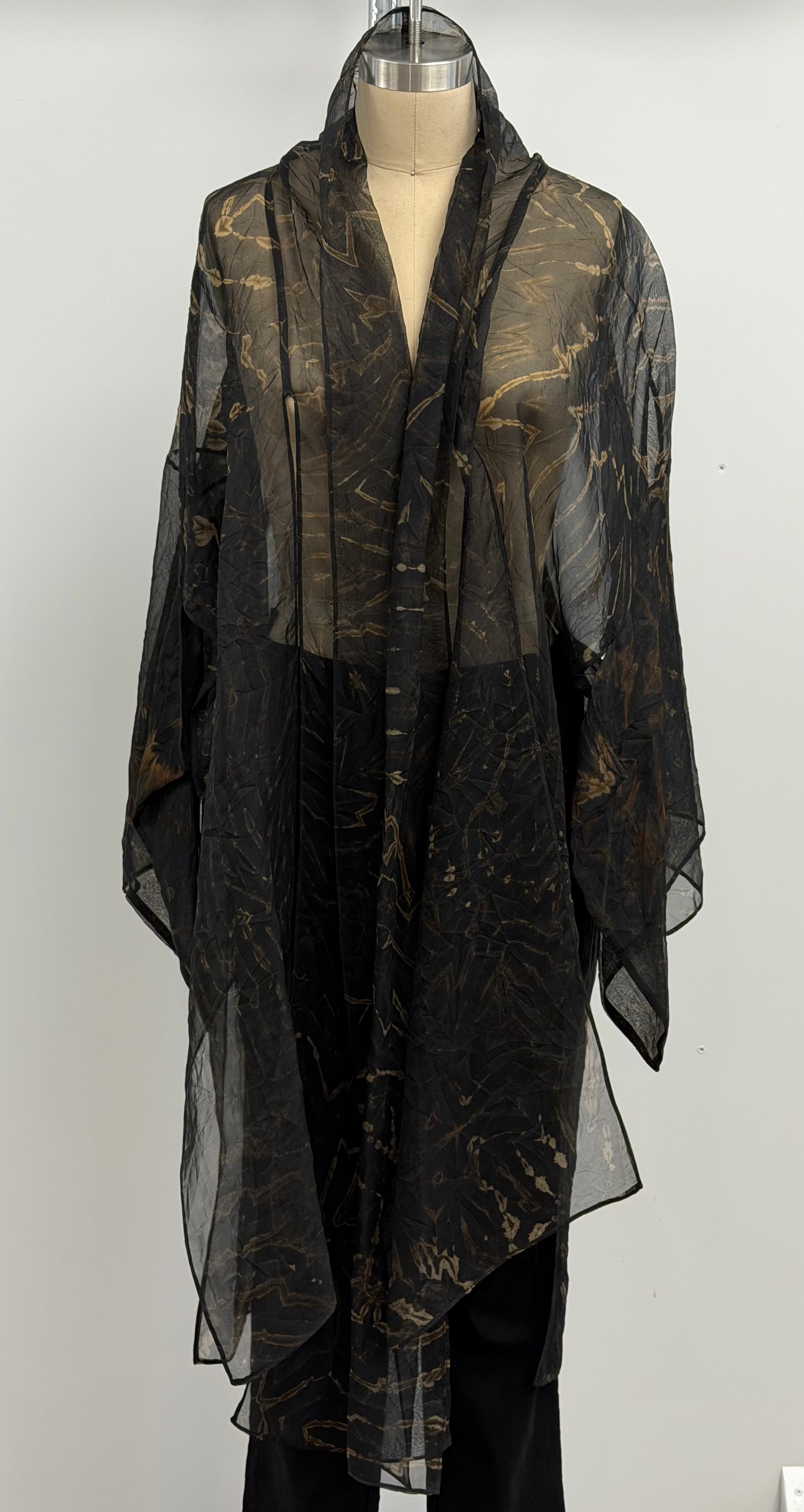 Carter Smith Silk Organza Shibori Kimono