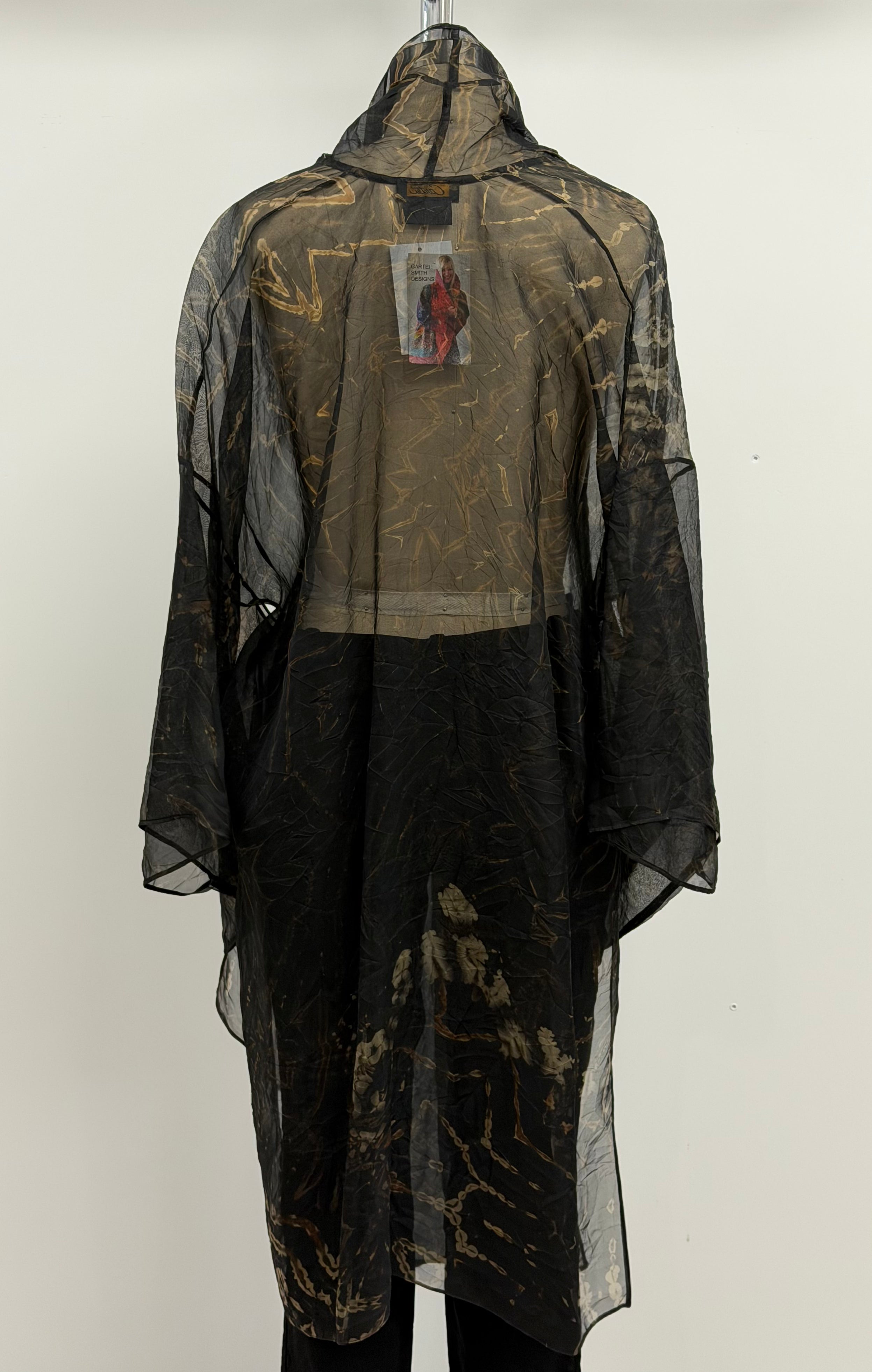 Carter Smith Silk Organza Shibori Kimono