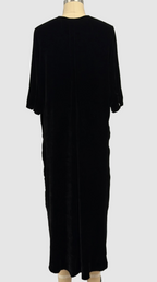 Jaga Anne Black Velvet Dress