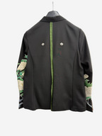 Ibrigu Vintage Kimono Double Breasted Blazer