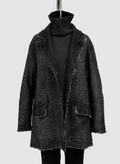 Avant Toi Hand-Painted Malfile' Mat Stitch Over Rever Jacket
