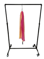 Avant Toi Bi-Color Cashmere Stola in Rosa Fluo/Giallo Fluo