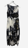 Privatsachen Hand Dyed Silk Sleeveless Dress in Satt