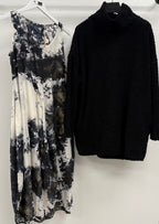 Privatsachen Hand Dyed Silk Sleeveless Dress in Satt