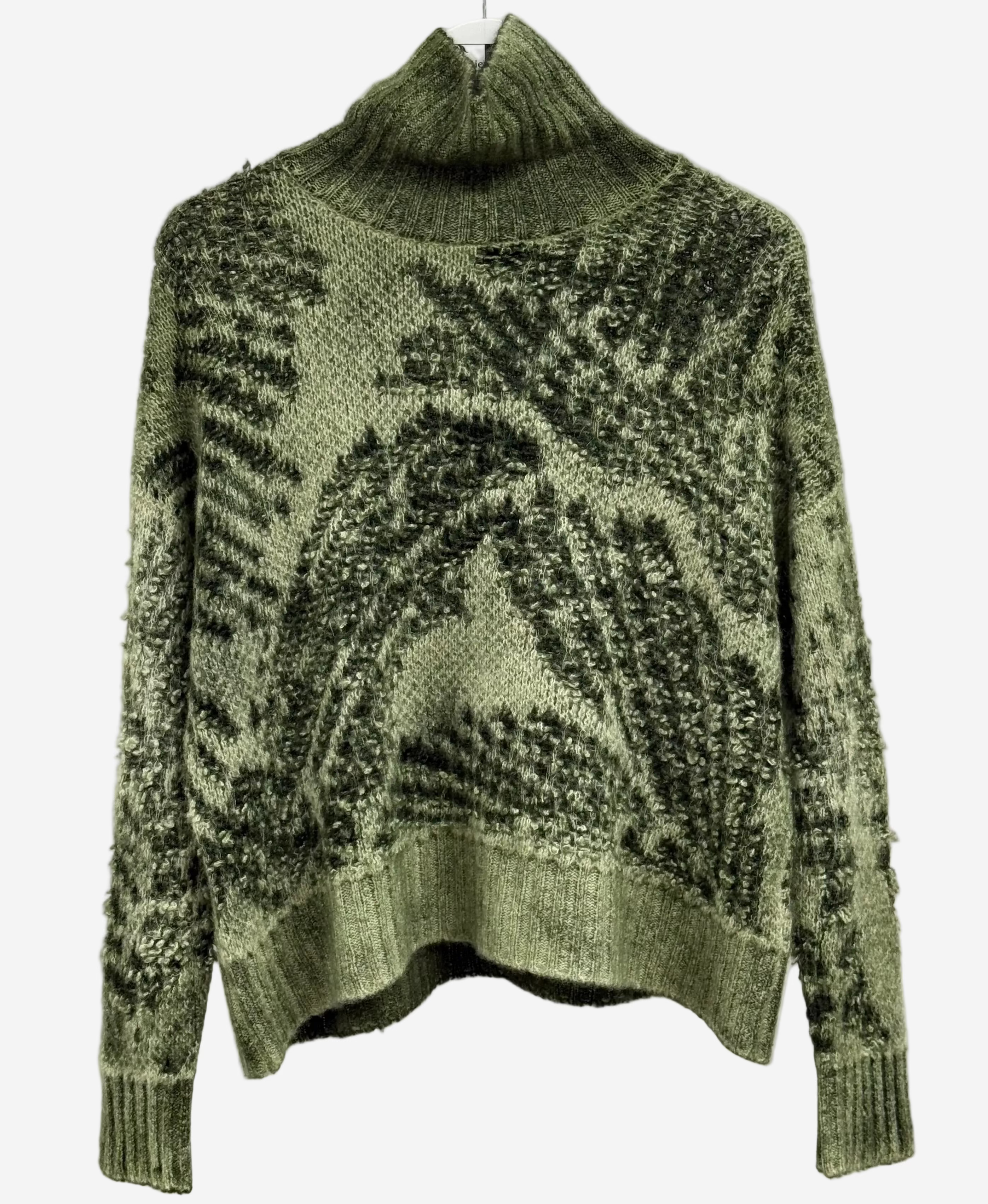 Avant Toi Cashmere Blend Pullover in Brughiera