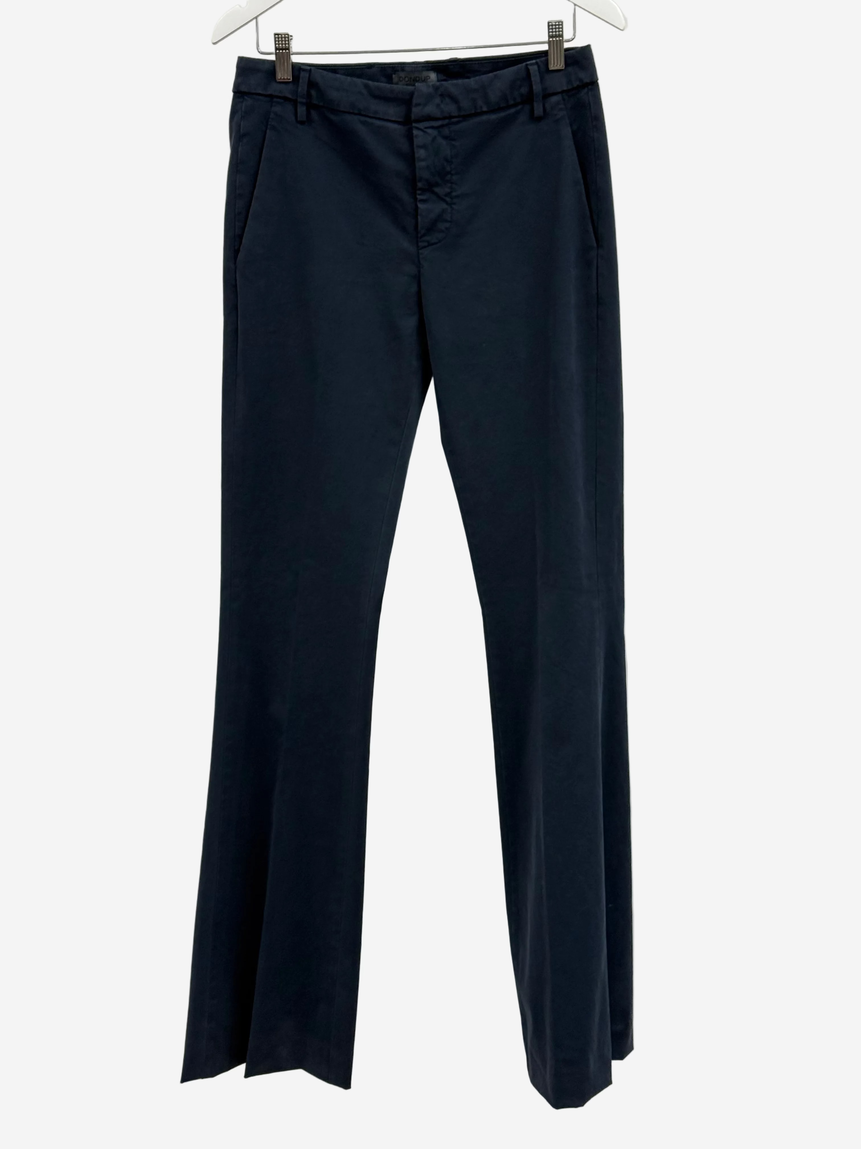 Dondup Navy Bootcut Trousers