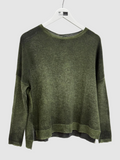 Avant Toi Lightweight Pullover Cashmere Sweater in N/Brughiera