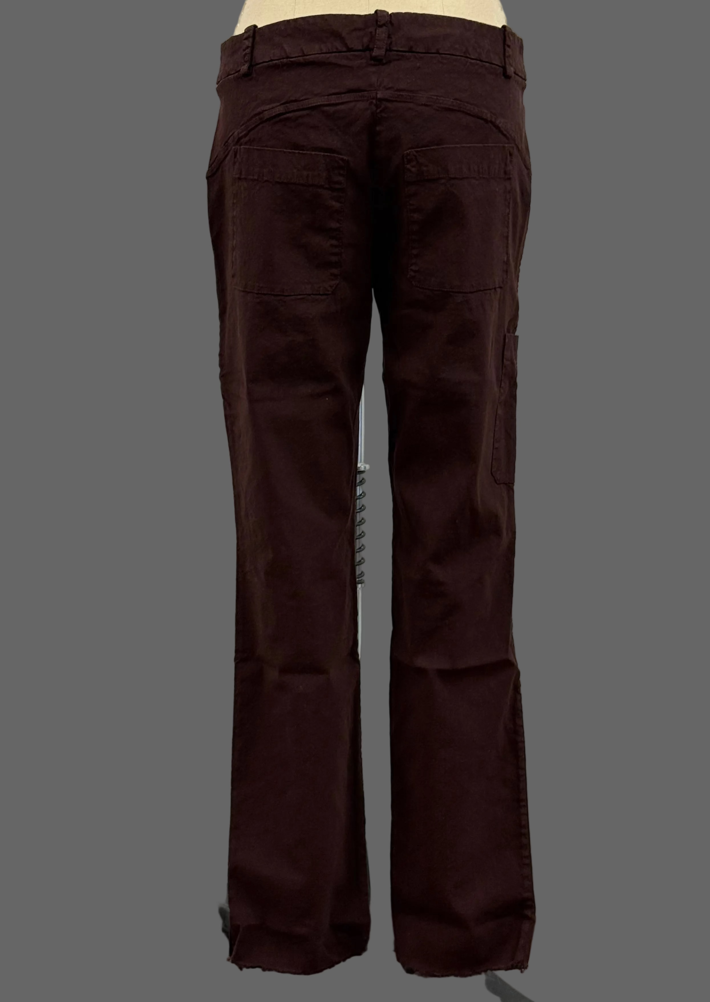 Masnada Slim Pants In Beetroot