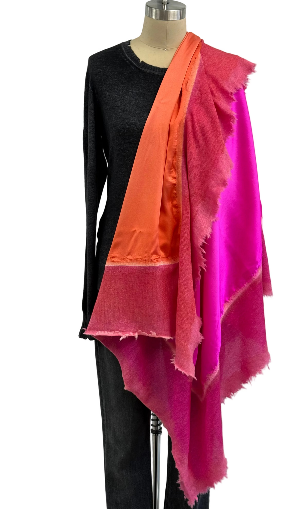 Avant Toi Quadrello Double Bicolor in Rosa Fluo/ Chili