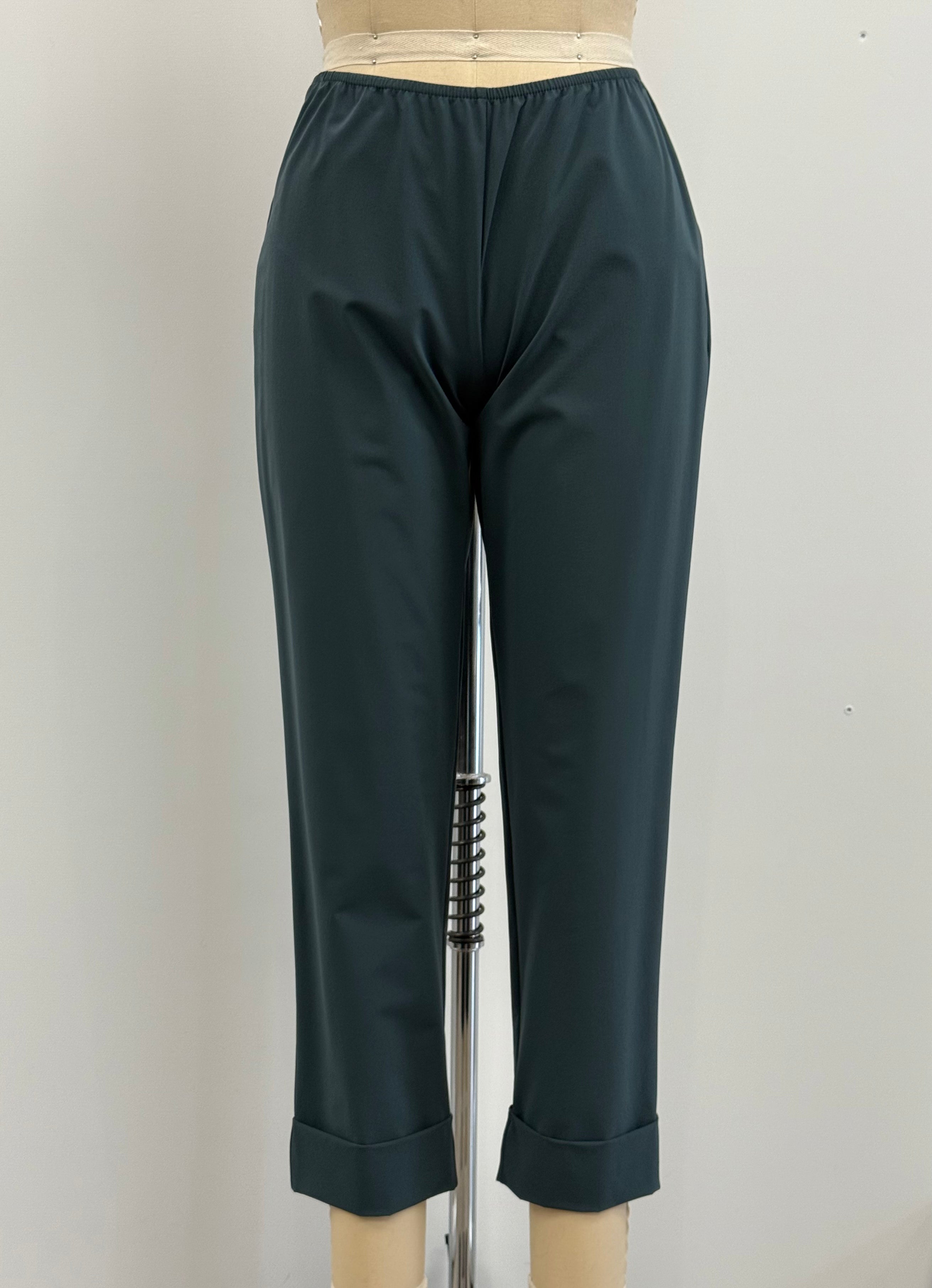 Katharina Hovman Simple Pant in Petrolio