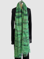Annie Turbin Kelly Green Horizon Silk Shawl