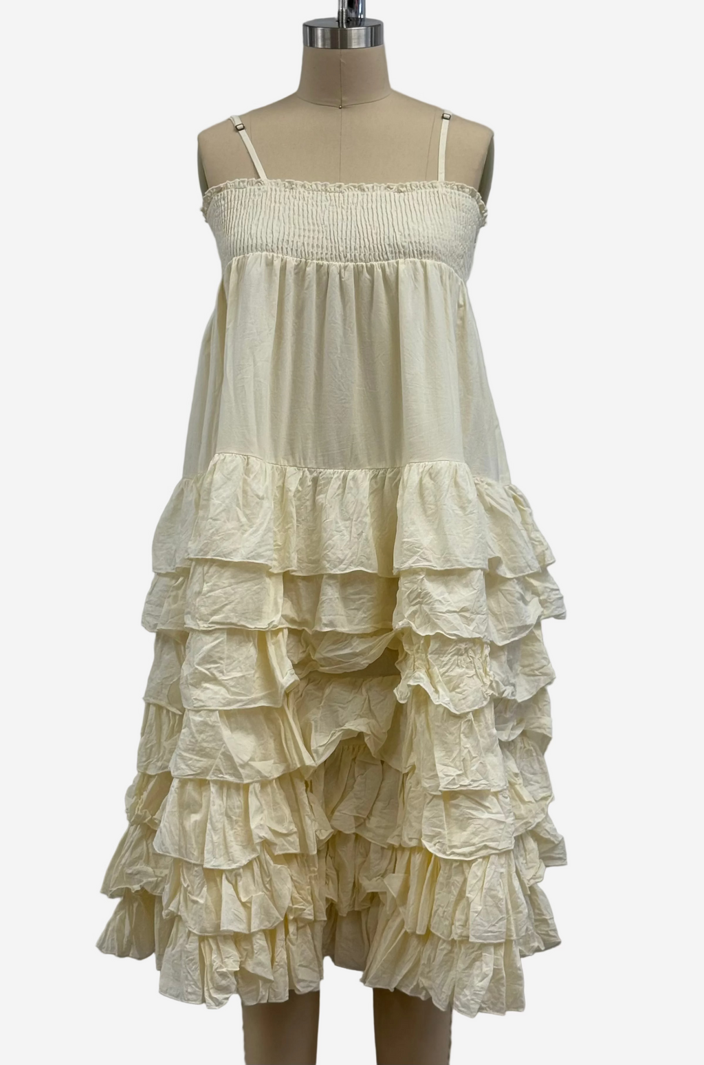 Les Ours Sariette Dress In Ecru