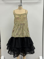 Les Ours Laura Cotton Tank Top In Verbena