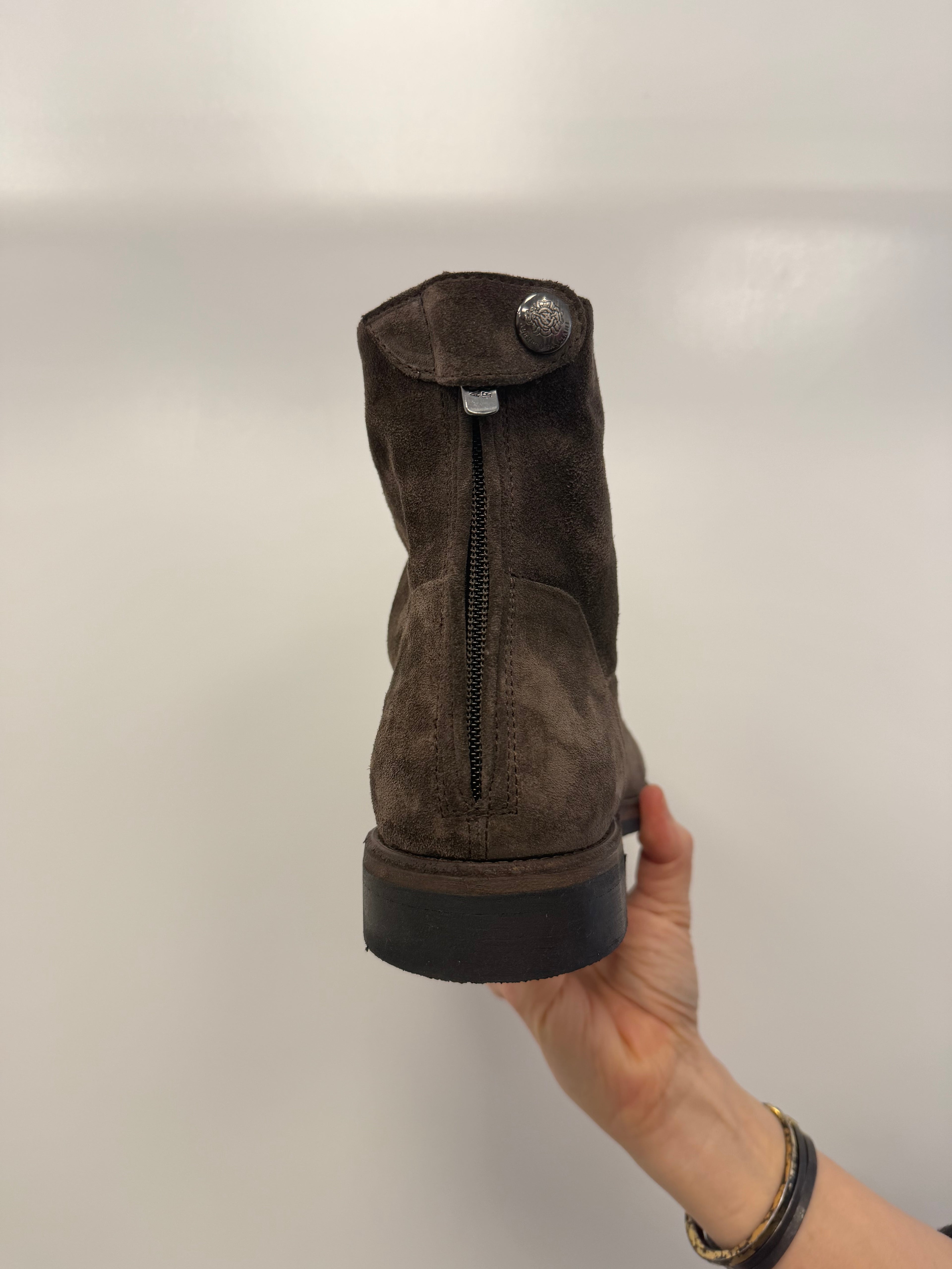 Alberto Fasciani Camil Suede Boot in Quinoa