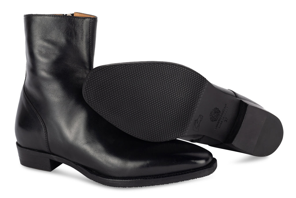 Alberto Fasciani Karina Leather Boot in Black