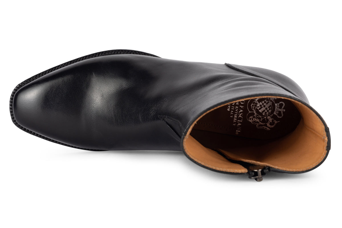 Alberto Fasciani Karina Leather Boot in Black